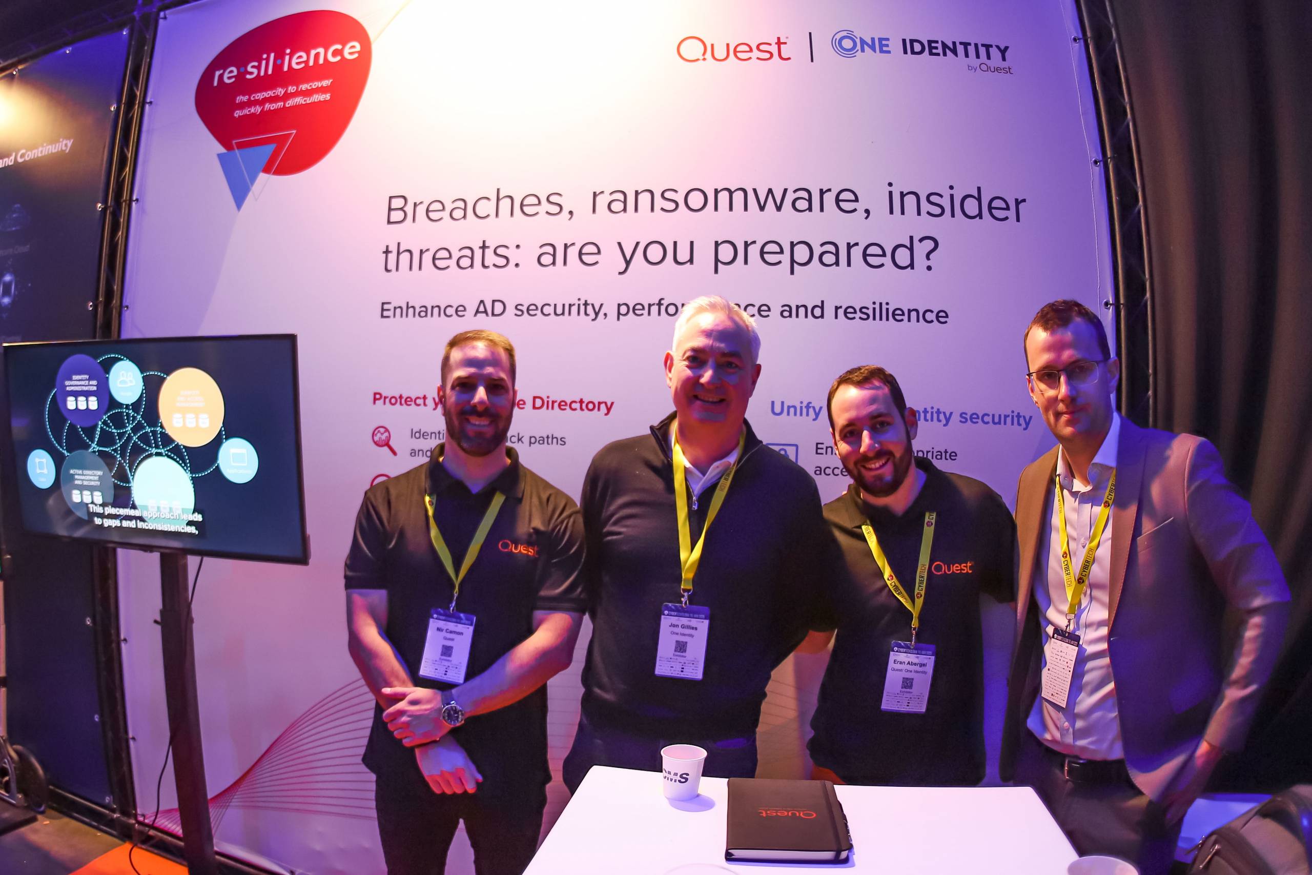 One Identity Team at Cybertech 2023